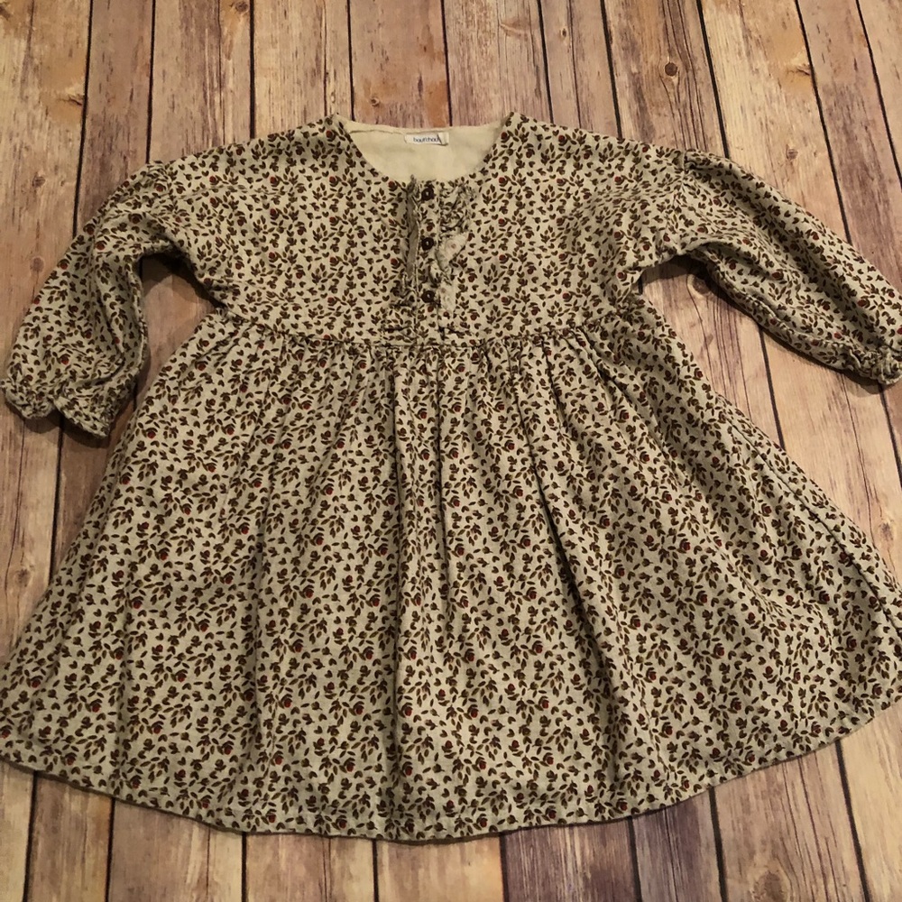 Bout’Chou floral dress lined